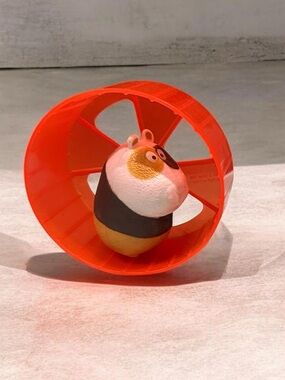 RARE Secret Life of Pets 2 Norman Hamster On Wheel